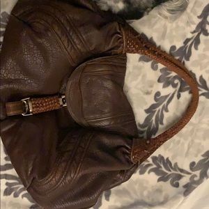 FENDI XL SPY BAG DarK brown Hobo leather bag